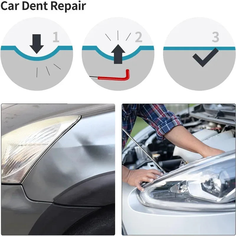 EAFC 21/18PCS Car Window Door Emergency Open Key Lost Lock Out Unlock Auto Tools Kit Air Wedge Bag PumpOpen Unlock for Car Truck