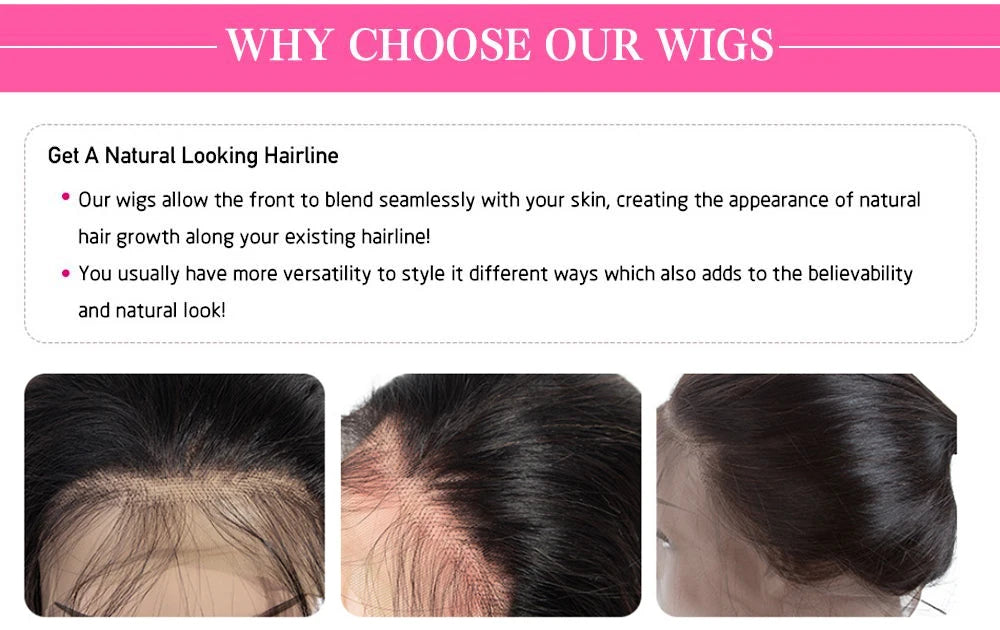 HD Transparent 13x4 13x6 Body Wave Lace Front Wig Pre Plucked 360 Lace Frontal Wig Human Hair Wigs For Women 5x5 Wig 200 Density