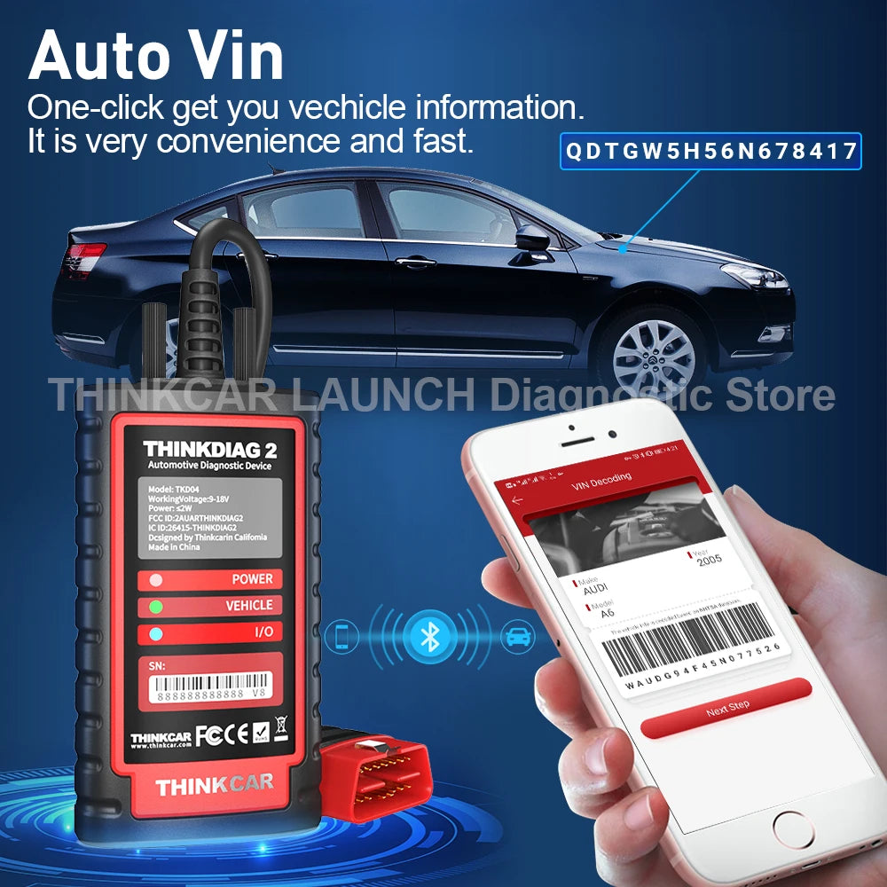THINKCAR ThinkDiag 2 OBD2 Diagnostic Tool