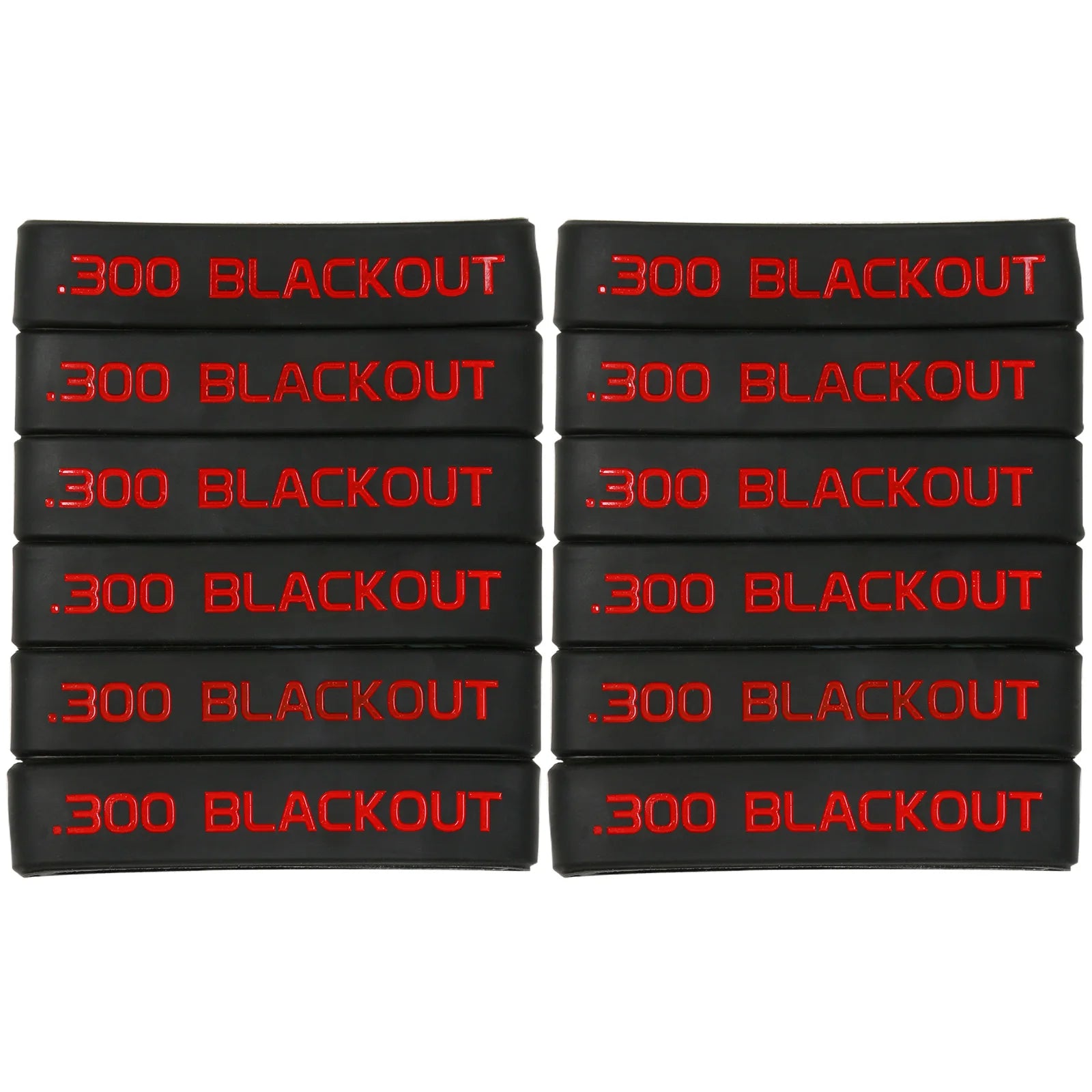 6/12 Pack Magazine Marking Band for 5.56 Nato 300 Blackout Magazine Marking Rubber Band Muti-Colors US Fast Shipping