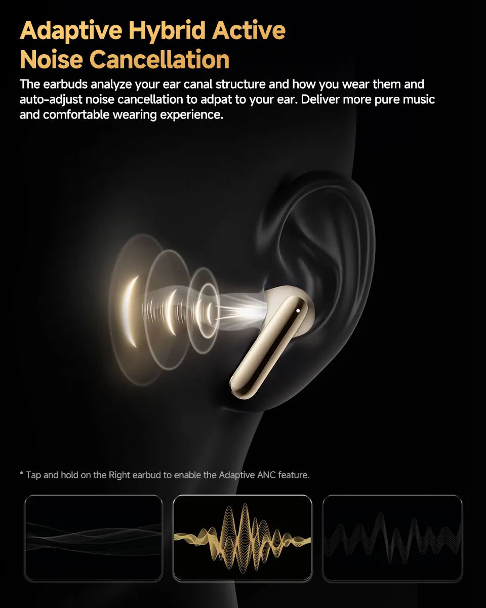 QCY MeloBuds Pro ANC Wireless Earbuds