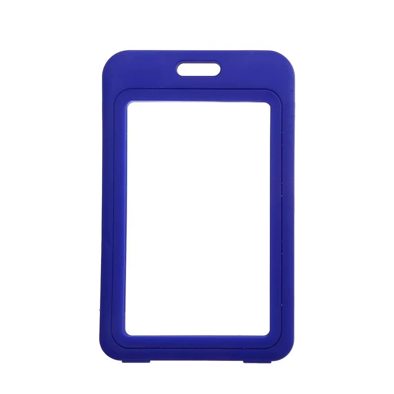 Retractable Double-Sided ID Card Holder