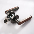 Viladepot Privacy Door Handle Keyless Reversible Door Lock Hardware Door Lever Bedroom Bathroom Left&Right Door Knob