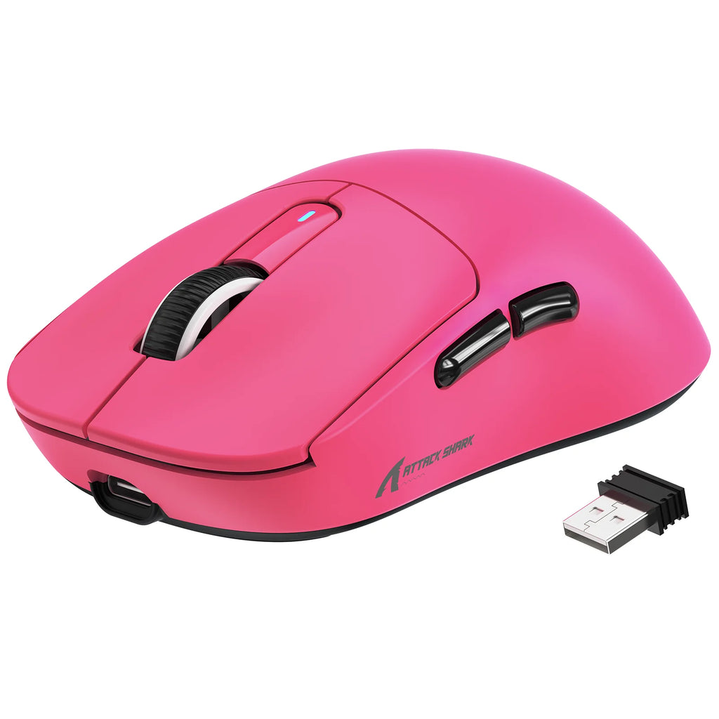 X3 Wireless Gaming Mouse,49g Ergonomic PC Mouse,Triple Modes PAW3395 26K DPI Optical Sensor,Programmable Buttons