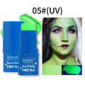 Halloween Face Body Painting Stick Cream Waterproof UV Light Neon Green Purple Pink Black White Paint Party Art Makeup