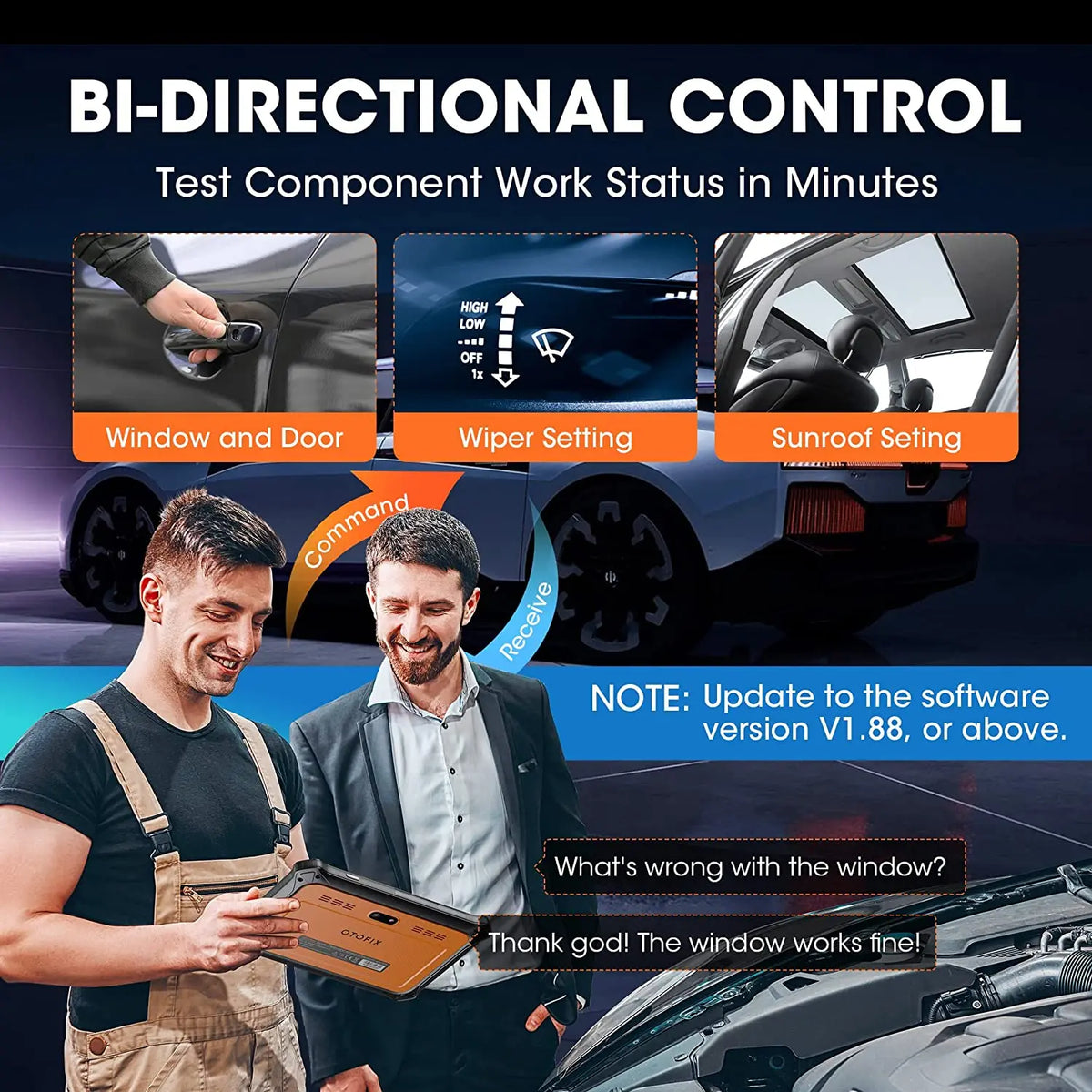 OTOFIX D1 Lite Bi-Directional OBD2 Scanner