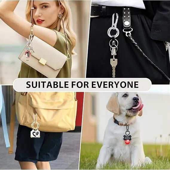 Metal Keychain Clip Hook Keychain Keyring Key Chain Ring Clip Holder for Car Keys