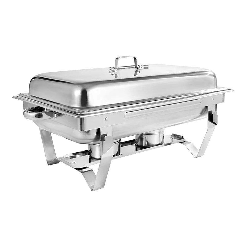 Chafing Dish Buffet Set Stainless Steel 316 Restaurant Catering with Lids Holders Food Warmer Server for Party Banque Weddings