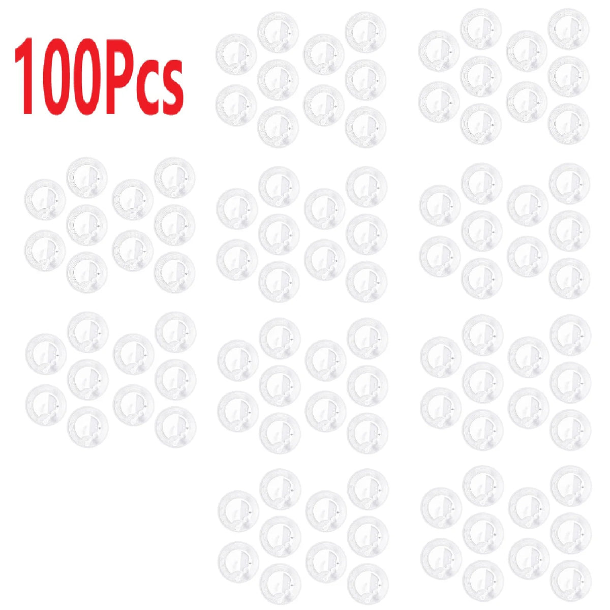 NFC NTAG213 Sticker Tags, 100 Pack