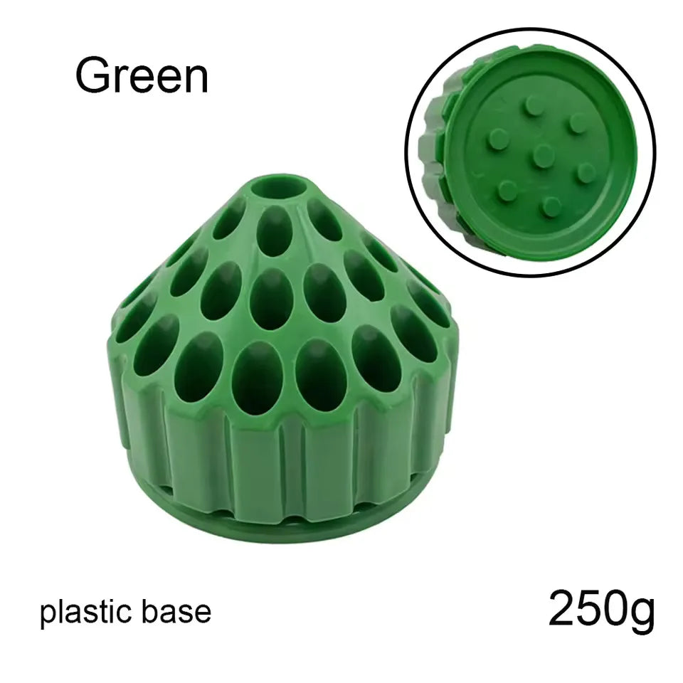 35Hole Rotating Drill Bit Organizer Box 360° Rotary Tool Stand For Grinding Heads, Polishing Burs, And Jewelry Craft Accessories