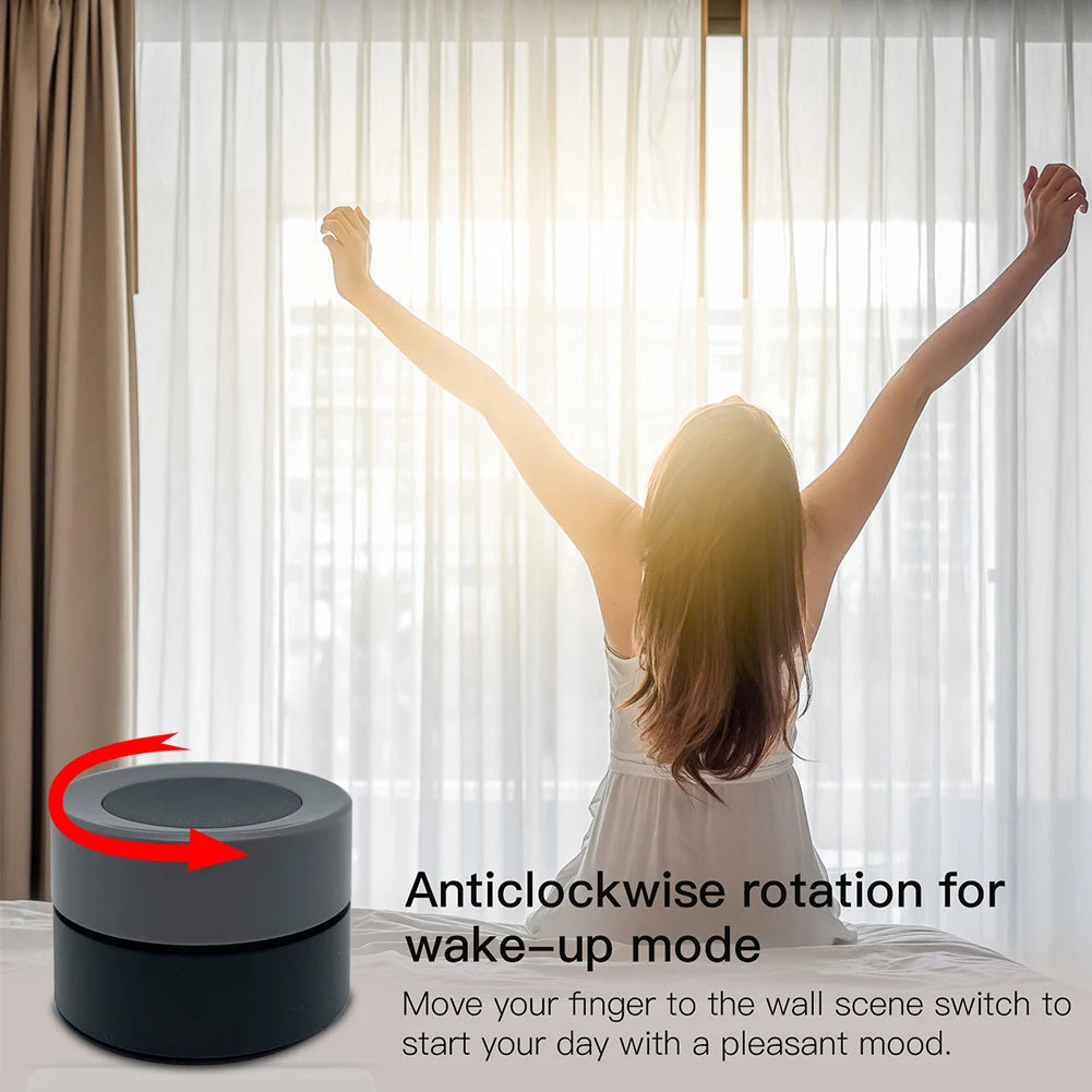 MOES Zigbee Smart Knob Switch, Wireless Scene Controller for Home Automation