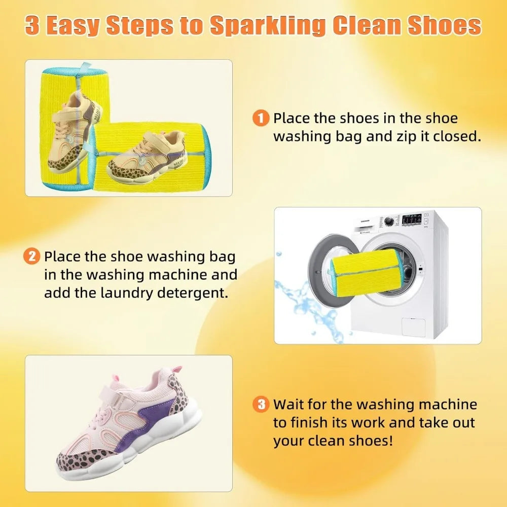 Shoe Washing Machine Laundry Bag