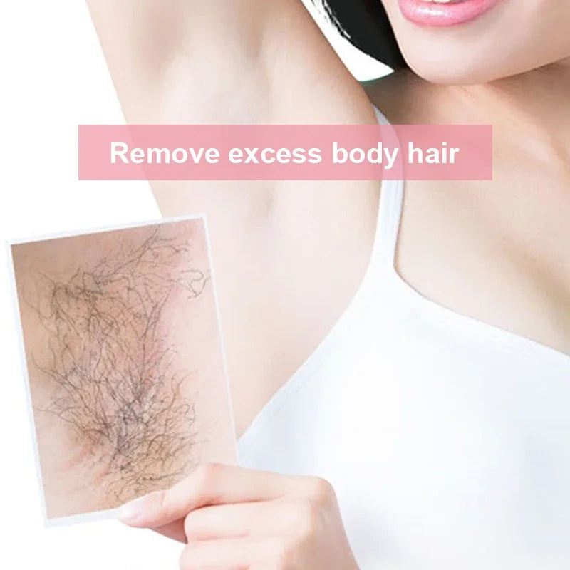 Crystal Hair Eraser, Reusable Physical Hair Removal Tool for Legs, Arms, Underarms and Body, Easy to Clean