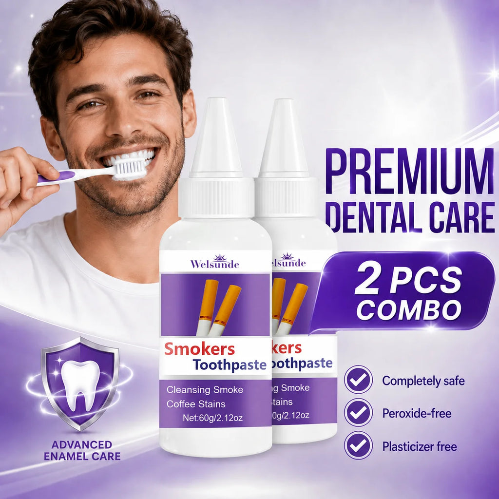 2 Packs Whitening Teeth Toothpaste, Gently Reduce Smoke & Coffee Stains, Toothpaste for Deep Cleaning & Brighter Smile, Purple Remineralizing Hydroxyapatite Toothpaste, with Minty Fresh Breath, Gentle on Gums, Ideal Oral Hygi