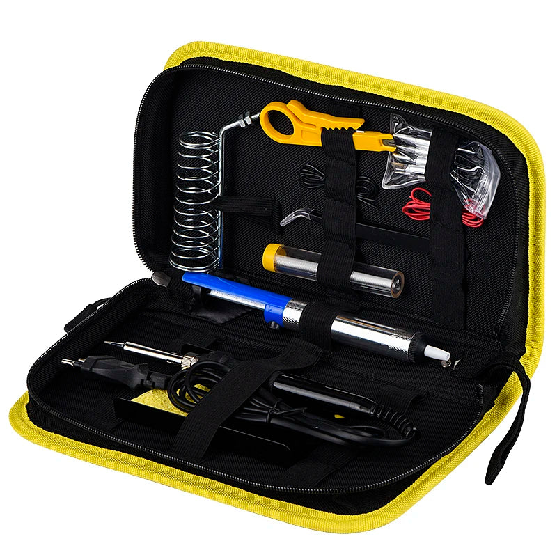 80W Electric Soldering Iron Kit with LCD Temperature Control, Tips and Solder Paste