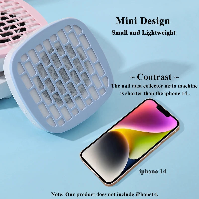 USB Mini Nail Dust Vacuum