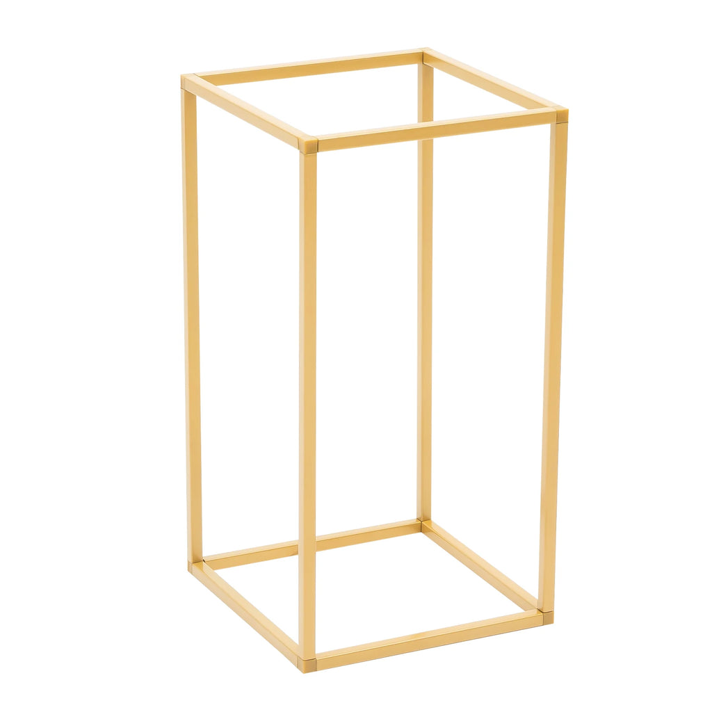 4Pcs Wedding Flower Stand Set Gold Metal Column Rack Party Decor Balloon Display Holder Centerpiece Vase Pillar 40+60+80+100cm