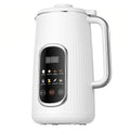 （ stainless steel inner lid）8 in 1 Nut Milk Maker Machine, 42oz IMD Screen Almond Milk Maker, Soy Milk Maker with Self-Cleaning, Delay Start, Keep Warm, Boil Water, Automatic Plant-Based Milk Blender for Soybean, Oat, Coc