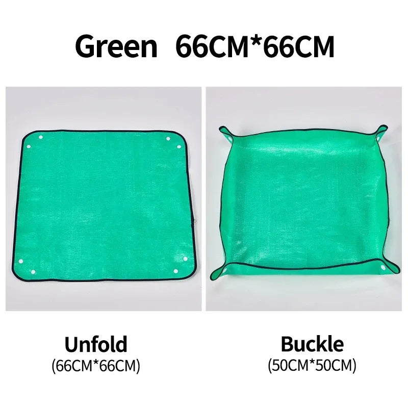 1pcs Garden Plant Repotting Mat, Waterproof Transplanting Mat, Indoor Succulent Potting Mat, Portable Gardening Mat