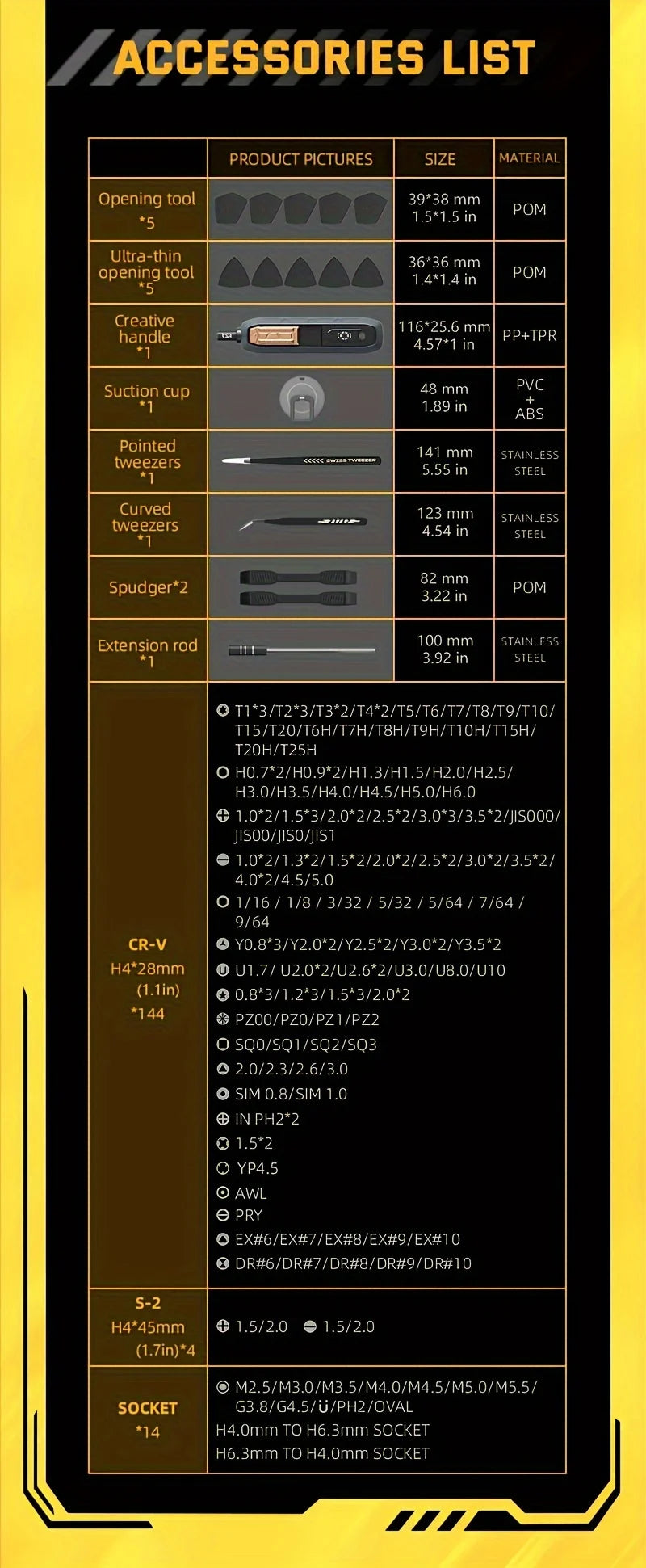 180-in-1 Precision Screwdriver Set with Magnetic Bits for Phones, Laptops and Glasses Repair