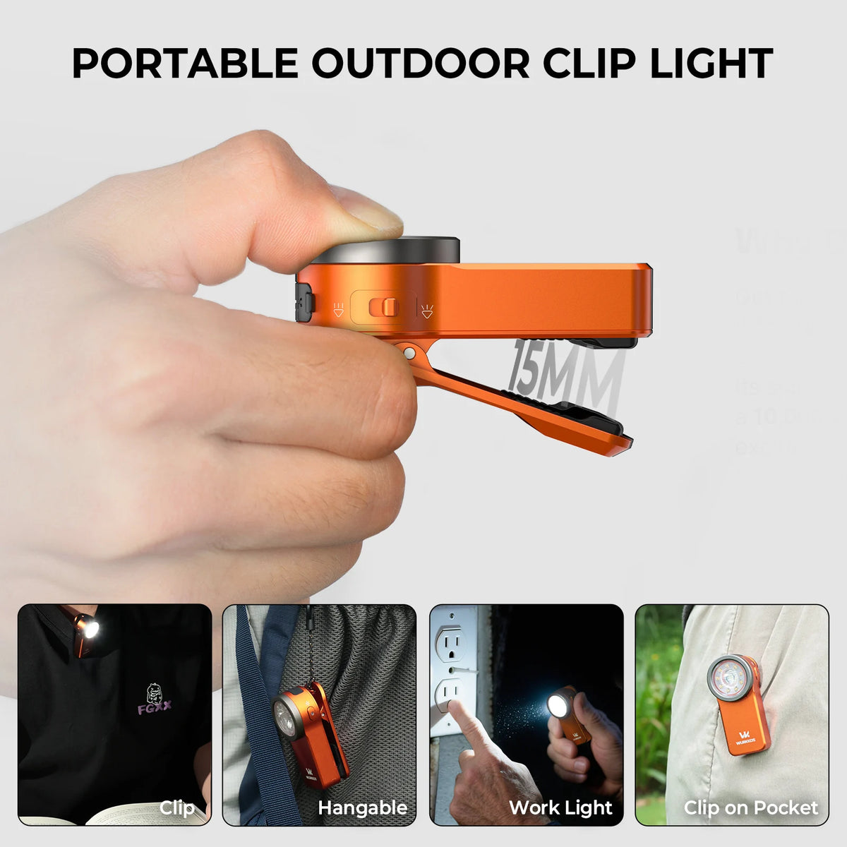 Wurkkos HD03 Mini Clip Light