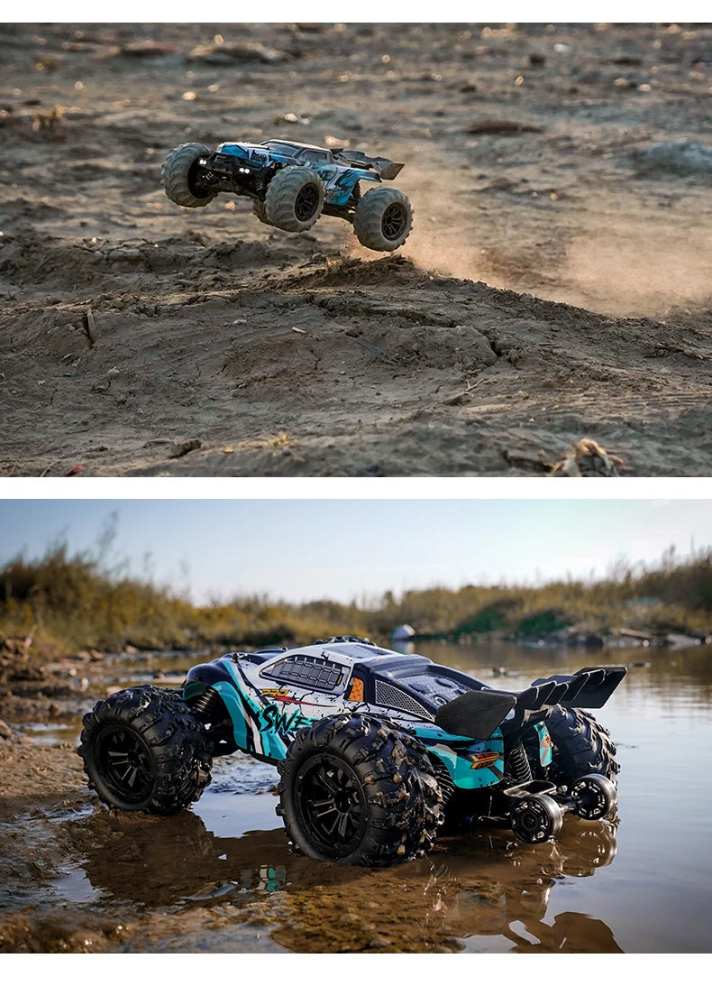 16101PRO 16102PRO RC Car Brushless 70 KM/h 4x4 Remote Control Go-Kart 2.4G Electric High-Speed Off-Road Drift Racing Toy Gift