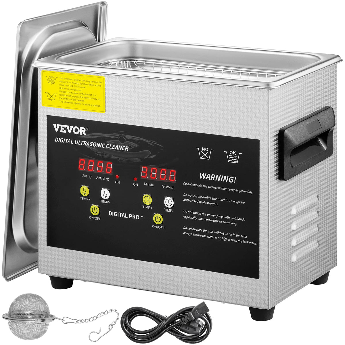 SucceBuy 2L 3L 6L 10L 15L Upgraded Ultrasonic Cleaner Lave-Dishes Portable Washing Machine Diswasher Ultrasound Home Appliances