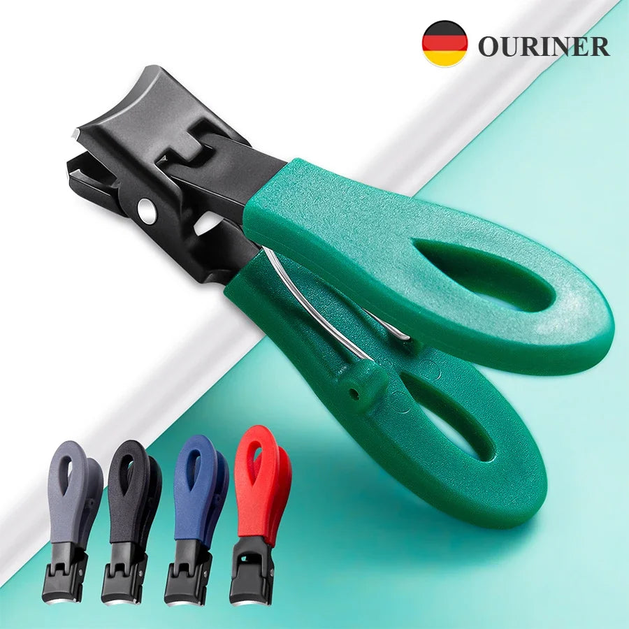 Wide Jaw Stainless Steel Nail Clippers