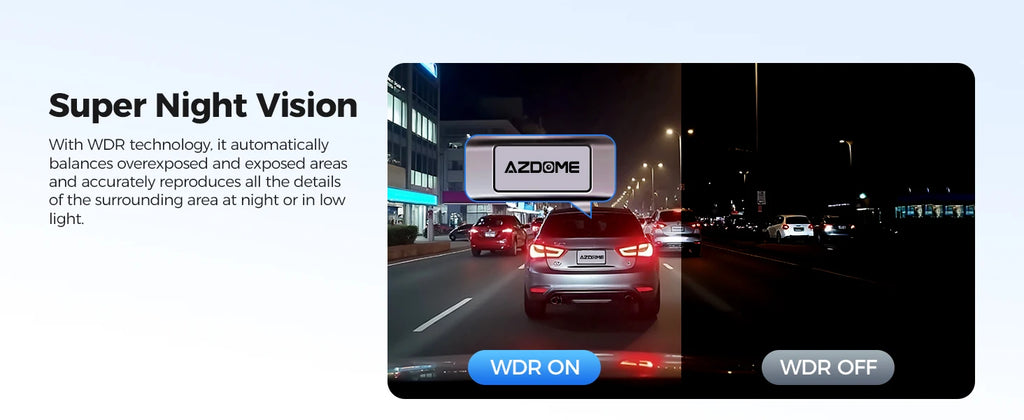 AZDOME M300S Dash Cam 4K+1080P Car Rear Camera Dash Cam 800MP Lens Built-in GPS WIFI Car DVR Voice Control Night Vision 후방카메