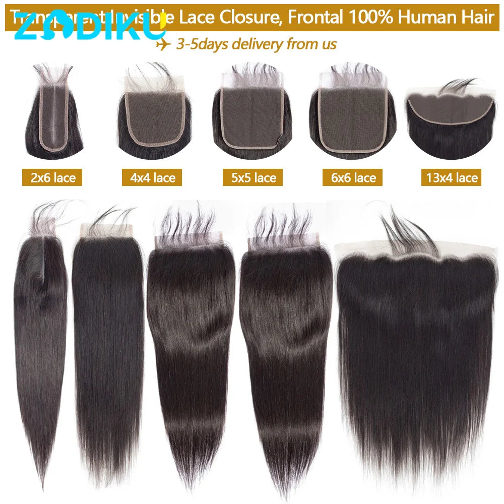 Ear-to-Ear HD Lace Frontal, Straight
