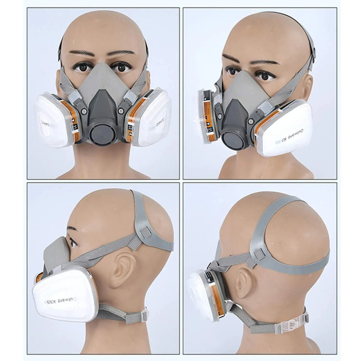 Half Face Respirator Mask Kit