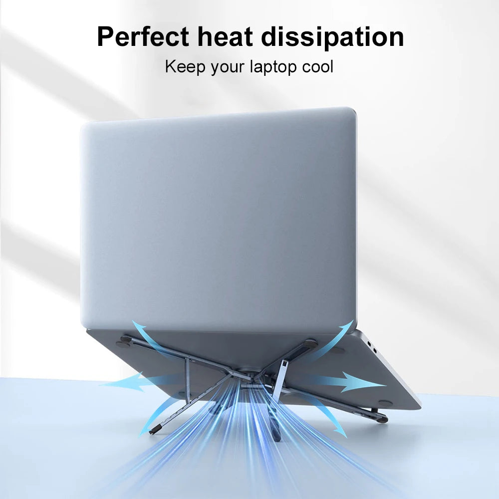 Magnetic Aluminum Laptop & Phone Stand