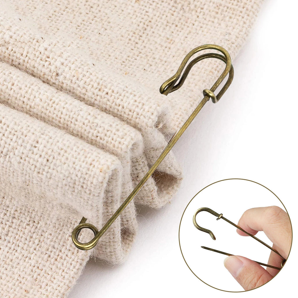 30Pcs/Lot Large Safety Pins Heavy Duty Blanket Pins DIY Sewing Tools Accessory