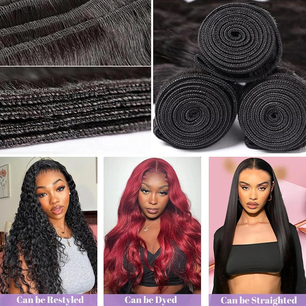 Burmese Curly Human Hair Bundles