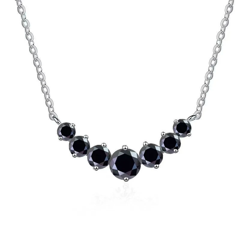 2.8ct Moissanite Necklace, 925 Sterling Silver
