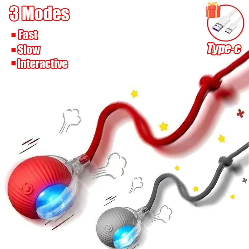 Automatic Rolling Cat Ball Toy