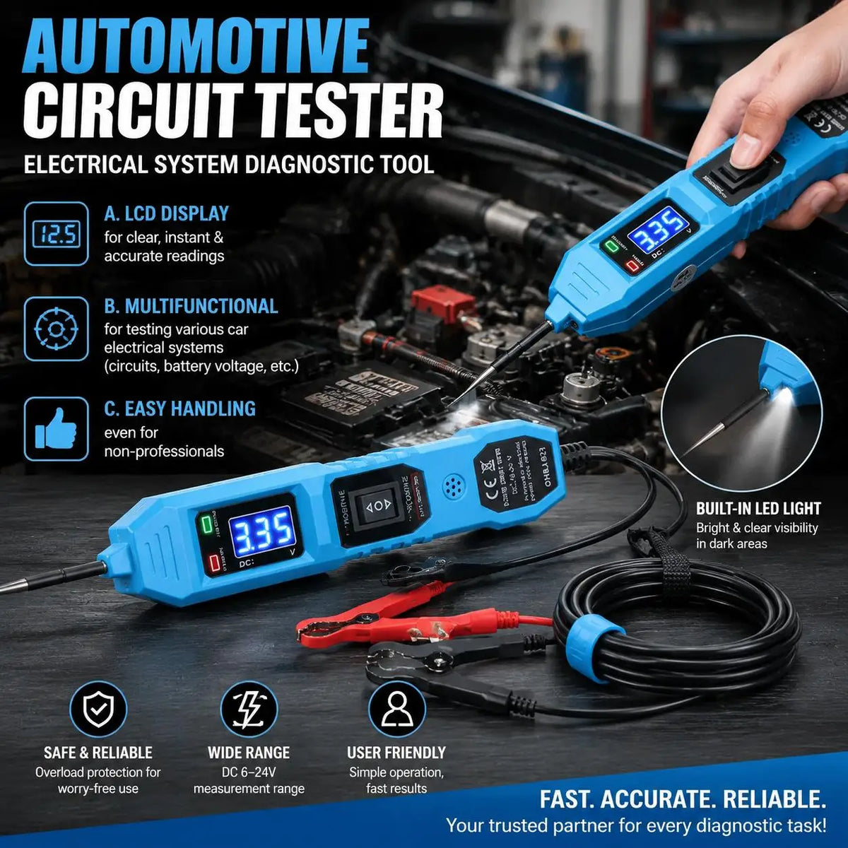 Automotive Short & Open Circuit Finder