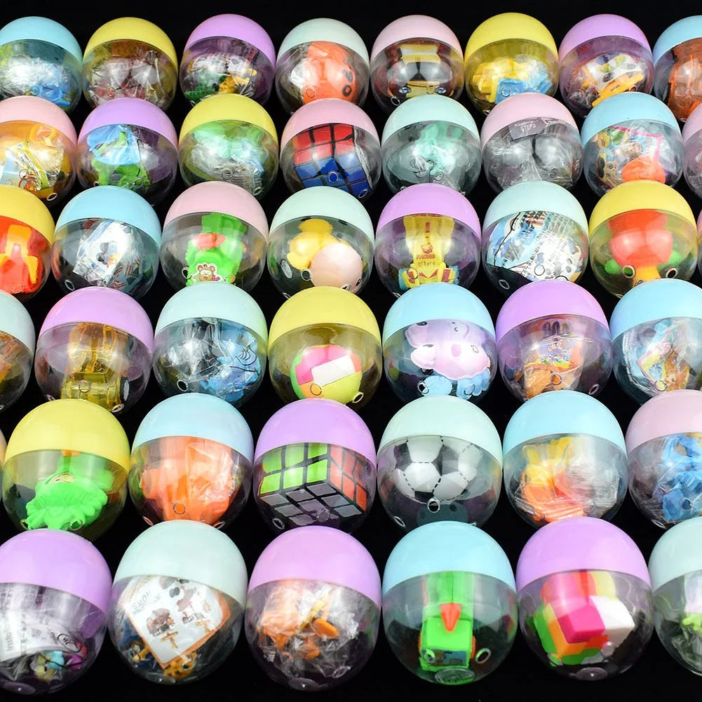 Candy Color Surprise Capsule Toy Balls 10-30 Pack, Party Favors and Classroom Prizes