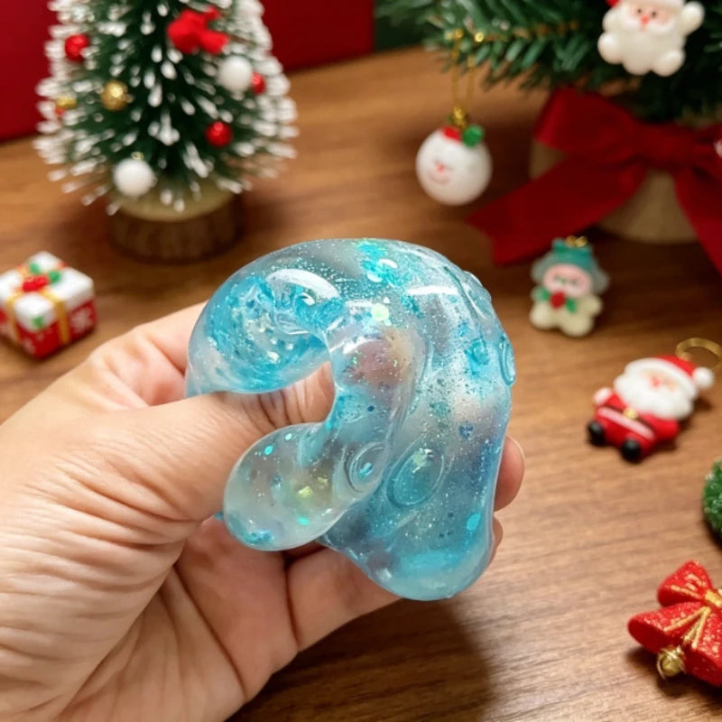 Slow-Rising Sequin Squishy Fidget Toy