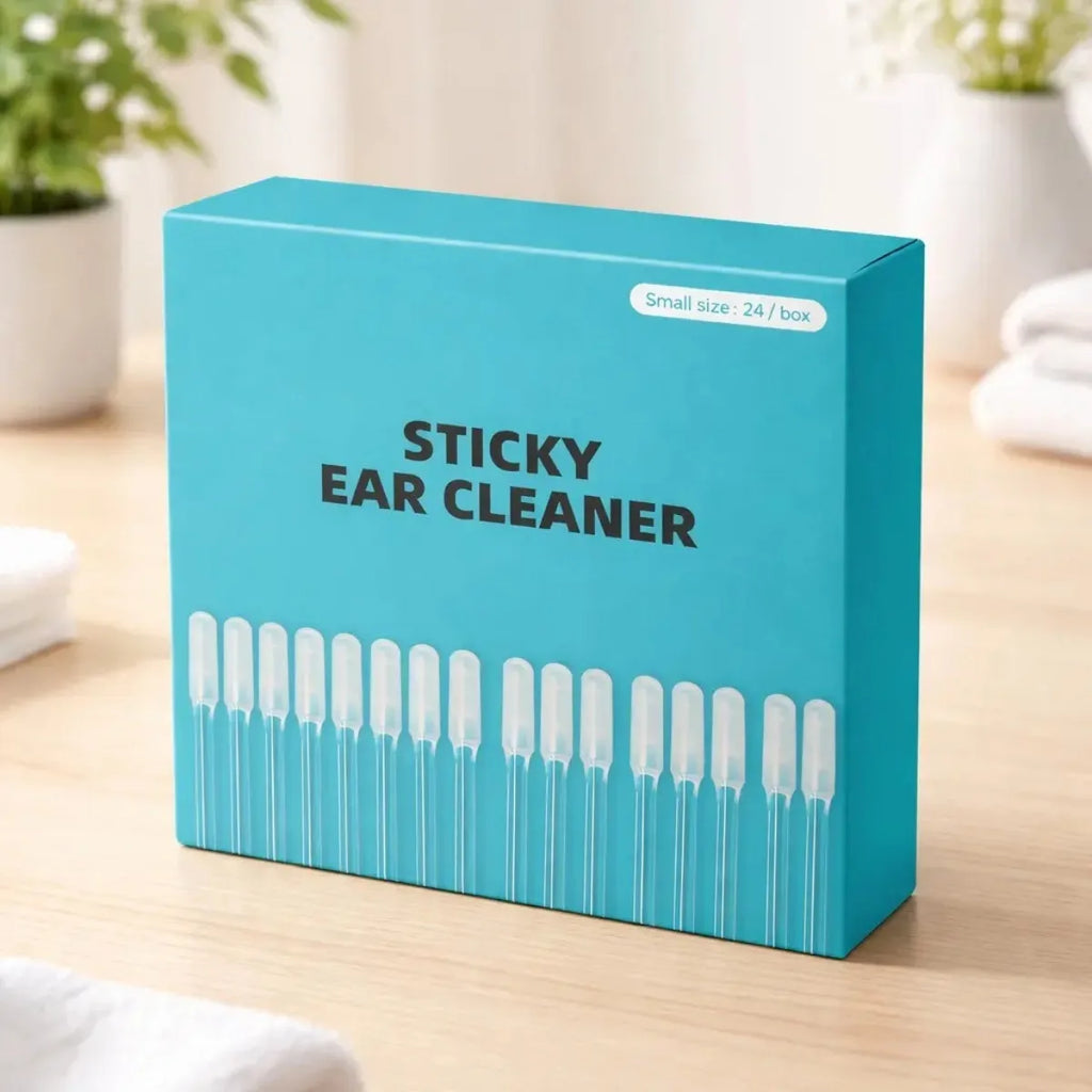 Sticky Earwax Remover Sticks – Reusable Ear Cleaning Tool, Suitable for Dry Ears, Gentle Adhesive Ear Cleaner