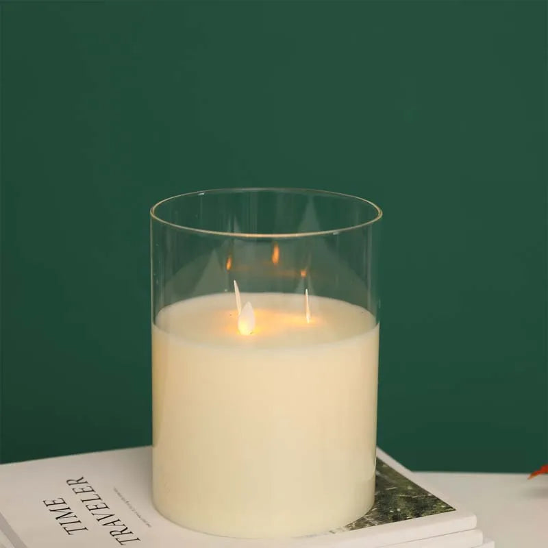 Halloween Flameless Flickering LED Candles, Battery Operated