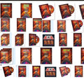 48 PCS World's Greatest Magic Collection WGM Ambitious Card Card On Ceiling Dinner Table Magic Ring On Rope Magic trick