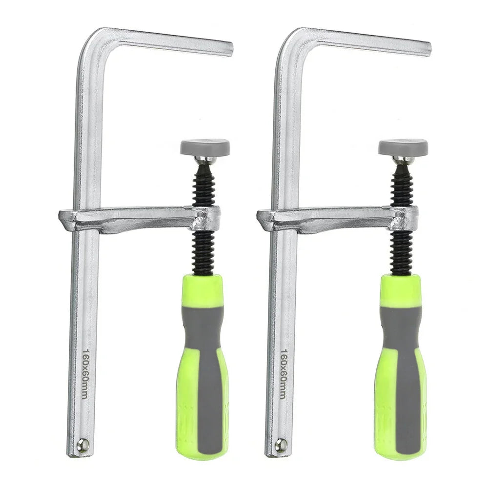 2pcs Quick Adjust Screw Handle Track Saw Rail Clamps MFT Clamps Compatible with Festool Rail Track Saw and MFT Table Woodworking Tools