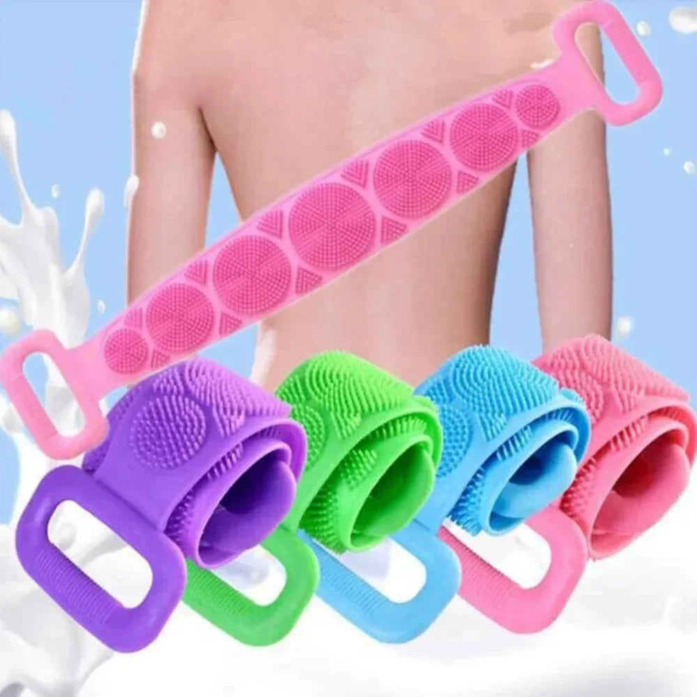 Silicone Back Scrubber Shower Brush