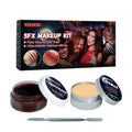 Halloween  Skin Wax Plasma Makeup Kit Scars Wax Special Effects Stage Fake Wound Skin Wax Fake Blood