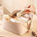 Large Makeup Organizer Bag, Travel Cosmetic and Toiletry Case for Women