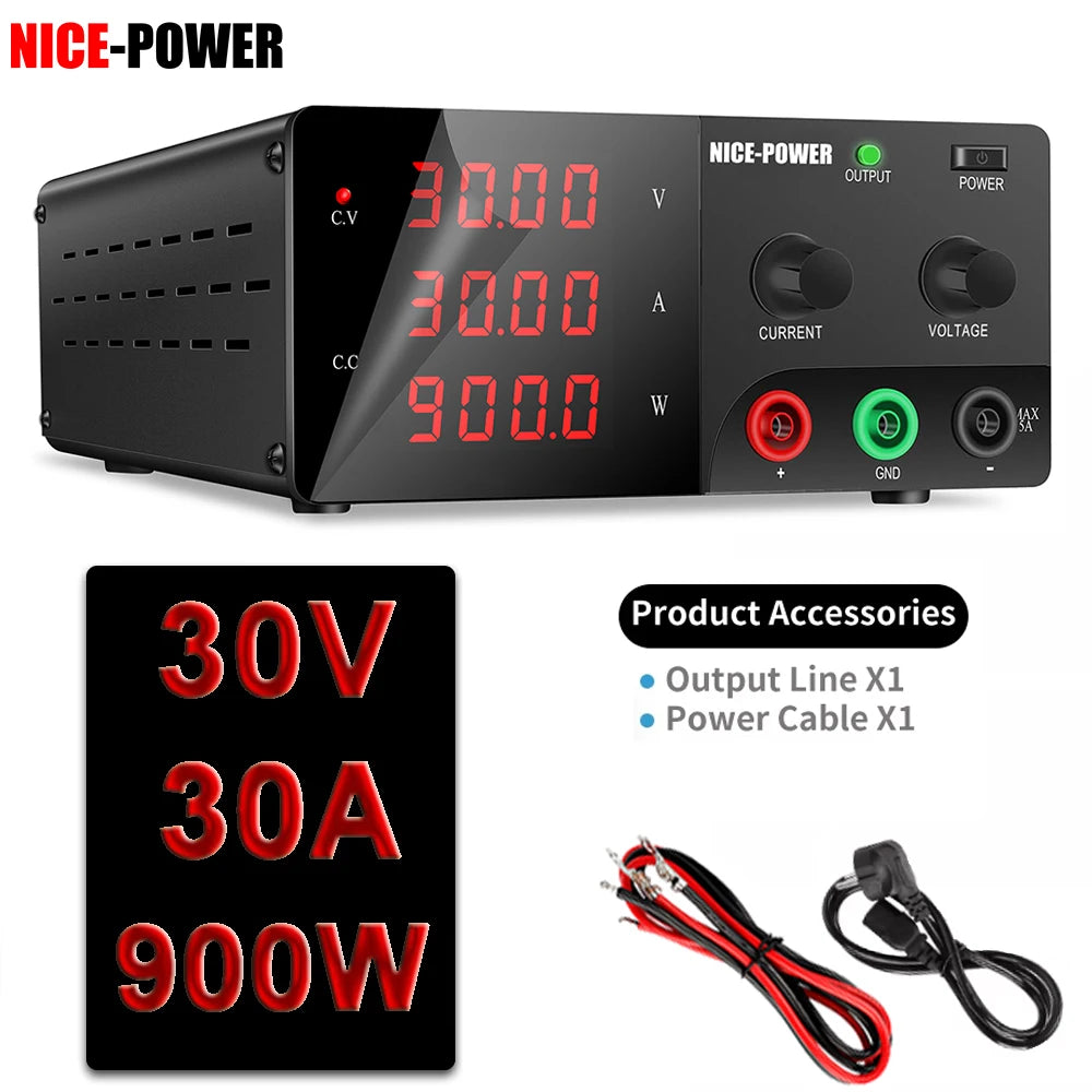 KUAIQU Adjustable DC Bench Power Supply