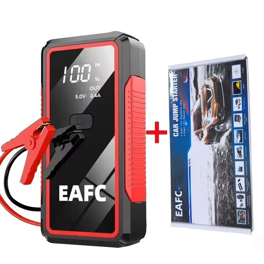 12V Car Jump Start 600A-2000A Car Battery Starter Booster Auto Starting Device Emergency Start Portable Power Bank