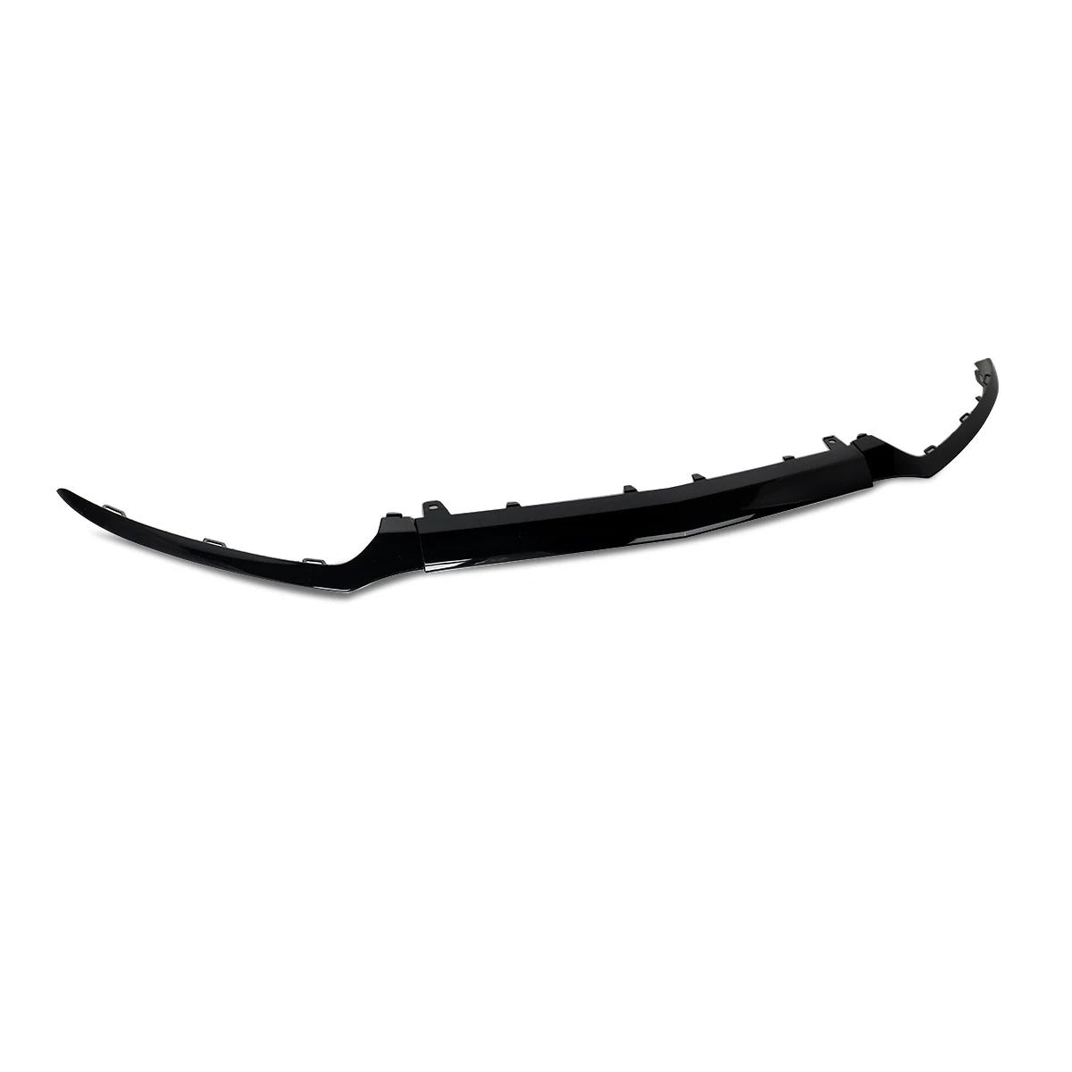 Front Splitter For Mercedes-Benz W205 C180/C200/C250/300 Sport Black 2015-2018 3PCS Front Bumper Lip Trim Molding