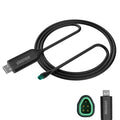 OTG-USB USB Programing Cables for Bafang Mid Drive Kit BBS01 BBS02B BBSHD to Changes PAS Speed Parameters 43.3" Length
